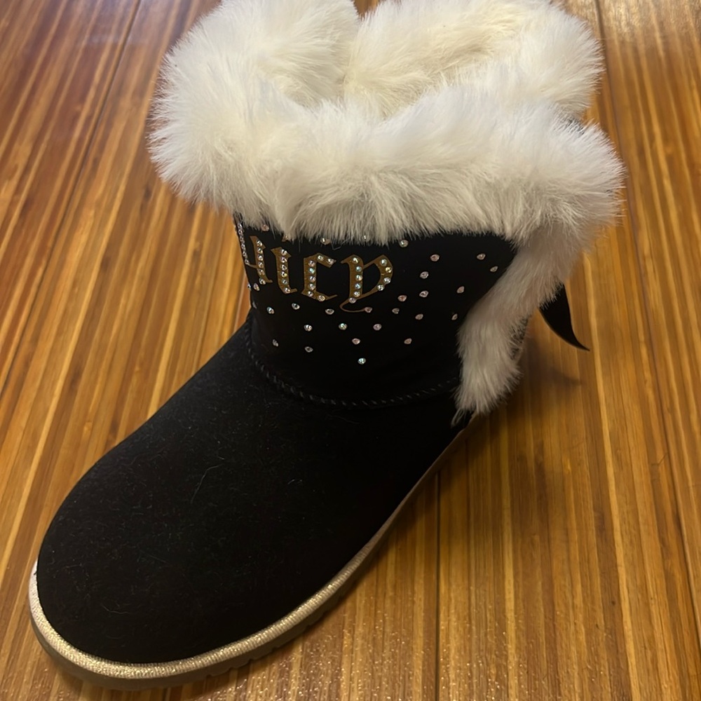 Fur Trim Juicy Boots